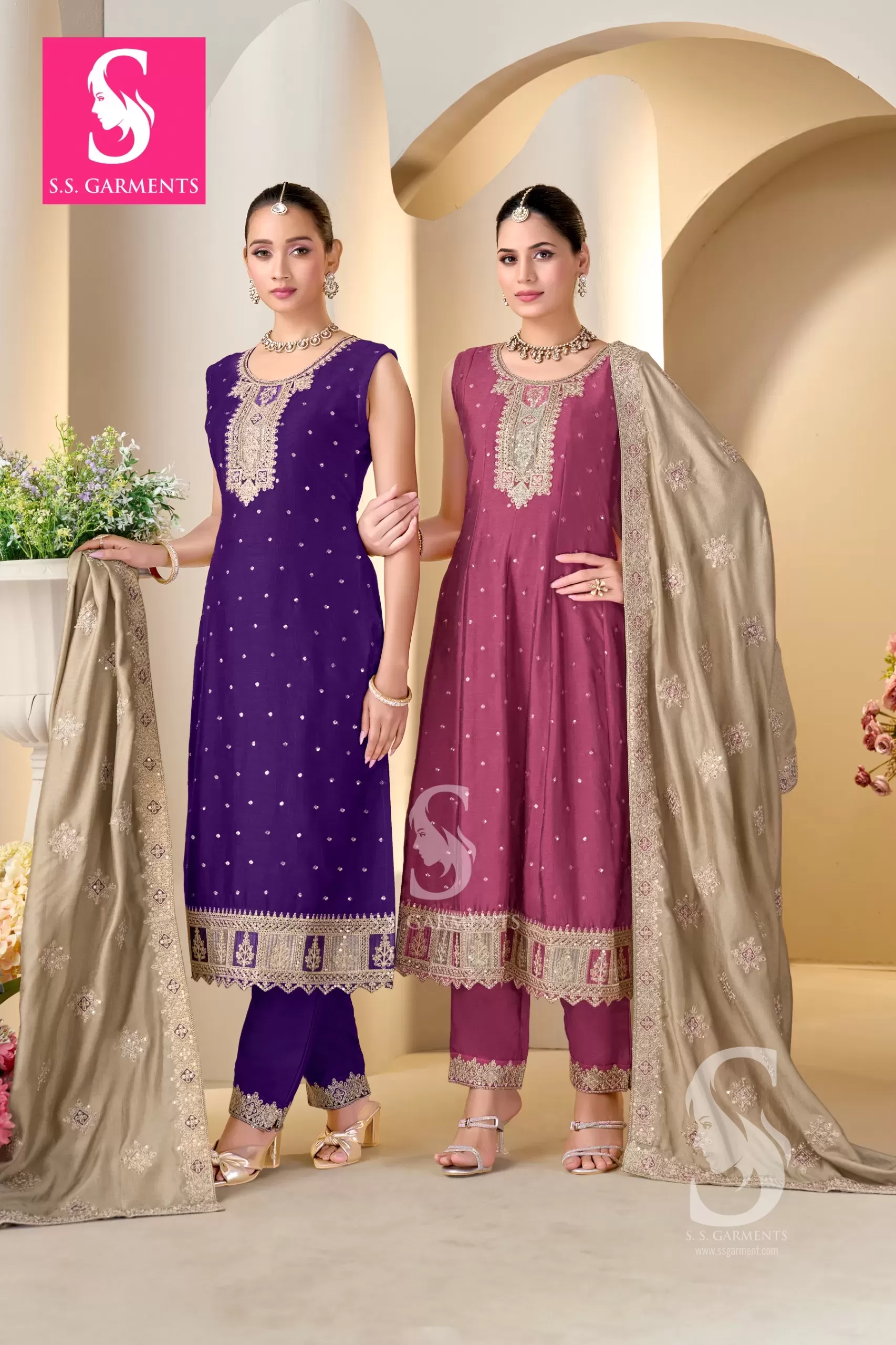 ALINE 3709 ANARKALI 3585 SS Garments Malad, Dadar, Mumbai